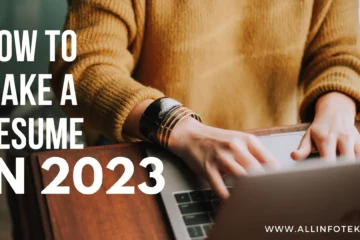 How to make a resume in 2023